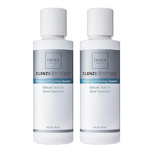 Obagi CLENZIderm M.D. Daily Care Foaming Acne Cleanser ? Acne Treatment with 2% Salicylic Acid (BHA)