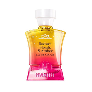 H HABIBI Radiant Florals &amp Amber Musk Arabian Perfume for Women ? 2.5 oz (75ML) Long Lasting Women's Fragrance Soft Floral Scent with Violet Rose &amp Jasmine Notes