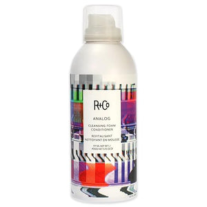 R+Co Analog Cleansing Foam Conditioner Weightless Conditioner for Nourished Shiny and No-Frizz Hair