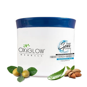OxyGlow Herbals Hair Spa Cream|Revitalizes Dry Scalp|Normalize Oil Secretions|Deep Nourishment for roots &amp Smoothesn Hair|250Grams