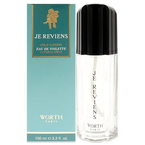 Worth Je Reviens For Women. Eau De Toilette Spray 3.3 Ounces