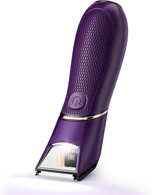 Body Trimmer for Men: Pubic Hair Trimmer with Mirror &amp; LED Light - IPX7 Waterproof Use for Groin