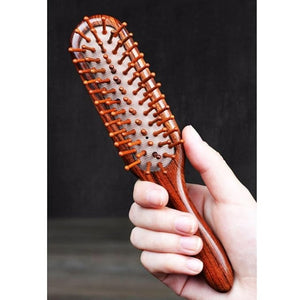 NALoRa Women Massage Hairbrush Mens Scalp Massagers Wood Hair Brushes Air Cushion Hair Combs Hair Care Massage Tools