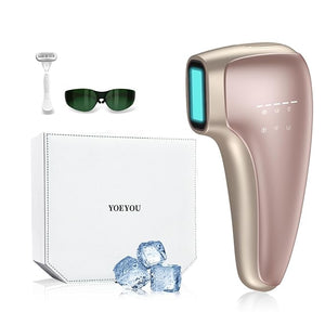 Painless IPL Laser Hair Removal for Women &amp Men 39¡ÆF Sapphire Ice Cooling Technology At-Home Laser Hair Removal Device for Face Armpits Legs Bikini &amp Whole Body Long-Lasting Results