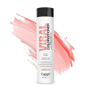 Celeb Luxury Color Depositing Conditioner - Color Refresher with Bondfix Bond Rebuilder Viral and Gem Lites Pairs with Colorwash