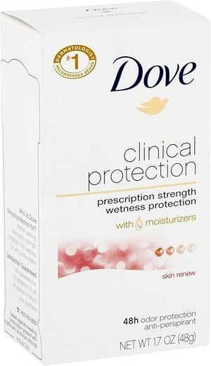 Dove Clinical Protection Antiperspirant &amp Deodorant Skin Renew 1.7 oz (Pack of 3)