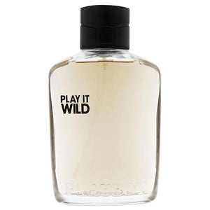 Playboy Play It Wild Eau de Toilette Spray for Men Multi Oriental Vanilla Fragrance 3.4 Fl Oz