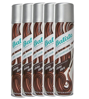 Batiste Dry Shampoo Dark &amp Deep Brown 6.73 oz - Pack of 5