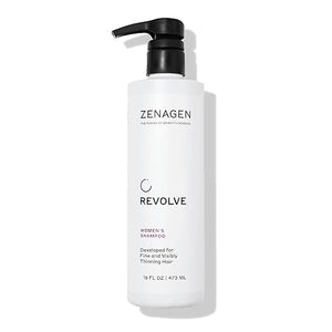 ZENAGEN Revolve Women's Thickening Shampoo | Supports Appearance of Fuller Healthier-Looking Hair Developed for Fine &amp Visibly Thinning Hair Plant-Based Color-Safe 5-Minute Treatment