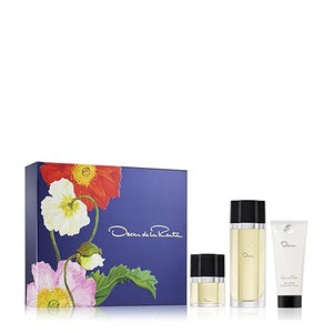 Oscar de la Renta Signature Collection Eau de Toilette 3 Piece Gift Set for Women - Perfume Spray 3.4 Fl. Oz &amp 1.0 Fl. Oz. and Body Lotion 3.4 Fl. Oz.