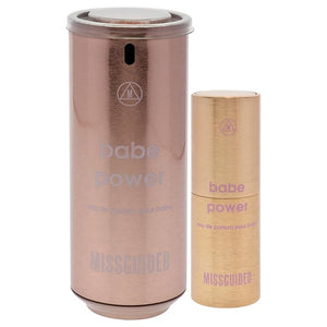 Missguided Babe Power for Women - 2 Pc Gift Set 2.7oz EDP Spray 0.34oz EDP Spray