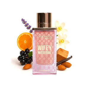 HighKey Wifey Material Perfume - Warm Floral Romantic - Crafted in Dubai - Long-Lasting Eau de Parfum for Women - 3.4oz / 100ml