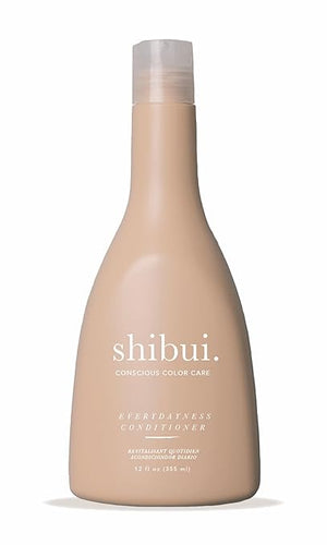 SHIBUI Everydayness Conditioner Lightweight Hydration &amp Color Protection with Peach &amp Babassu Oils for Fine to Medium Hair Color-Safe &amp Silicone-Free