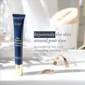 City Beauty Eye Revive Firming Serum - Anti-Aging Formula - Firm Tighten &amp Hydrate - Natural Solution For Sagging Skin &amp Under-Eye Wrinkles - Cruelty-Free Skin Care