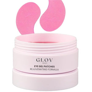Glov Beauty Intense Rejuvenating Under Eye Gels - Hydrating Eye Mask w/Hyalronic Acid &amp Hydrolyzed Collagen - Under Eye Patches For Dark Circles - Minimize Puffiness &amp Wrinkle Reducer - 30 Pai