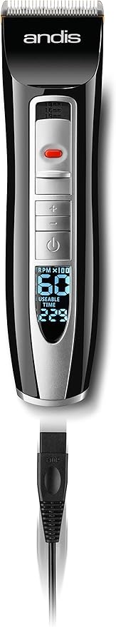 Andis 24440 Select Cut 5-Speed Adjustable Blade Cord/Cordless Clipper Kit 10pc Black