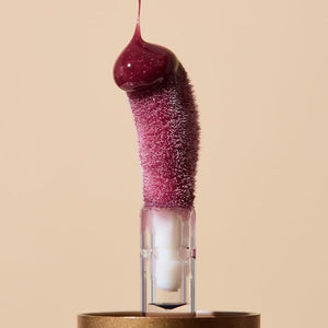 INIKA Organic Tinted Lip Oil | Bakuchiol, Squalane + Collagen in a Glossy Wash of Color. Luxuriously Smoothing &amp; Hydrating Lipgloss. Natural, Vegan. 0.16 Fl oz (Mulberry)