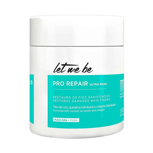Let Me Be Pro Repair Ultra Mask BTX 500g ? Single Step Hair Treatment for Professional Repair and Nourishment ? Restores Dry Damaged Hair and Boosts Shine