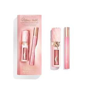 Charlotte Tilbury Big Lip Plumpgasm Lip Gloss - Gift Set Essential - Hydrating Plumper with Hyaluronic Acid &amp Heat + Ice Technology - Perfect for Pairing with Makeup Favorites