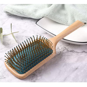 Massage Hairbrush Women Hair Combs Hair Brushes Air Cushion Hair Combs Wood Scalp Massagers