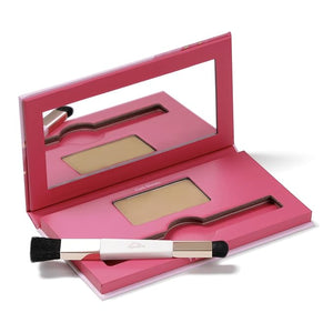 eSalon Root Touch Up + Brow Powder Conceal &amp Cover (Dark Blonde) - Hairline Powder for Women - Scalp Concealer &amp Filler for Thinning &amp Gray Hair Coverage - Creates Thicker &amp Fuller-Lo