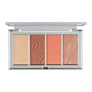 P?R MINERALS 4-in-1 Skin-Perfecting Powders Face Palette