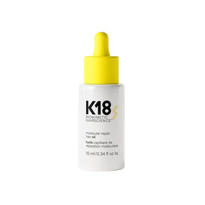K18 Molecular Repair Hair Oil Weightless Oil for Stronger Healthier Hair Suitable For All Hair Types 0.34 Fl Oz