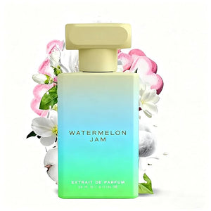 Watermelon Jam Eau de Parfum by Oakcha, Sweet Fruity Scent with Watermelon, Jasmine &amp; Vanilla, Fresh Long Lasting Summer Candy Fragrance for Women &amp; Men, 1.7 oz