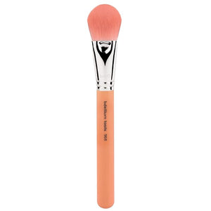 Bdellium Tools Professional Makeup Brush - Pink Bambu Series 968 BDHD Phase II Small Foundation/Contour - With Soft Synthetic Fibers, For Versatile Application &amp; Blending (Pink, 1pc)