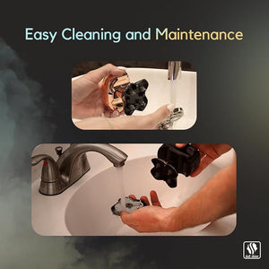 Skull Shaver Carver PRO 4 Head Replacement Blade - Shaver Blade for Wet &amp Dry Shaving - Rotary Heads Design - Japanese Stainless Steel - Compatible with Pitbull Palm &amp Butterfly Kiss Shavers