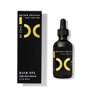 Hair Oil by Becker Chicaiza ? Certified Vegan Lightweight Frizz Control Shine Enhancing Hair Oil for All Hair Types Leaves Hair Feeling Nourished and Soft 2 fl oz