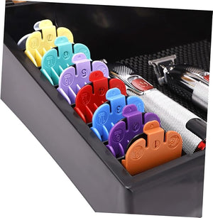 Portable Barber Clipper Tray Organizer Hair Clipper Holder for Salon Tools Compact Clippers Keeper for Hair Cutting Accessories for Stylists and Hairdressers