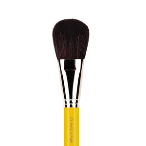Bdellium Tools Professional Makeup Brush - Studio Series 975 Mixed Powder - With Soft Synthetic Fibers For Powder Application (Yellow 1pc)