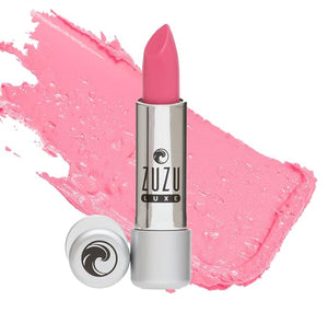 Zuzu Luxe Lip Color Lipstick (Dollhouse Pink - Bubblegum Pink/Cool Cr?me), Natural Hydrating Lipstick, Paraben Free, Vegan, Gluten-free, Cruelty-free, Non GMO, 0.13 oz