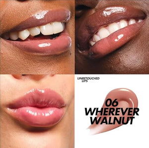 Make Up For Ever Super Boost Lip Gloss - 06 Wherever Walnut for Women - 0.3 oz Lip Gloss