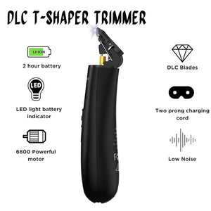 Supreme Trimmer T Shaper - Quiet Cordless Beard &amp; Hair Trimmer for Men | 120 Min Runtime, Low Noise, Zero-Gap DLC Blade | Ideal for Sensitive Skin, Kids &amp; Elderly | ST5206