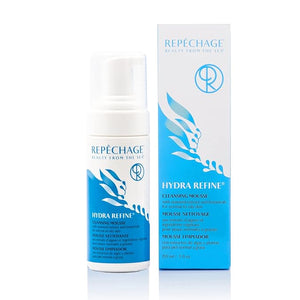 Repechage Hydra Refine Foaming Cleanser For Normal to Oily Skin - Purifying Face Wash with Seaweed, Astringent Lemongrass and Citric Acid, pH Balancing, Helps Unclog Pores and Minimize Oil, 5 fl oz.
