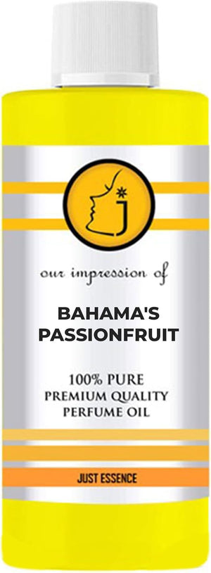 Bahama's Passionfruit Fregrance Perfume Oil | Premium Quality Concentrated Fragrance | Pure Perfume &amp; Cologne Oil for Personal Body Use | 16 Fl Oz