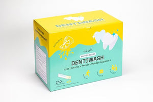 Mouthwash Alcohol Free Surfactant Free Preservative Free Artificial Dye Free Prevents Cavities Gingivitis Bad Breath Lemon 250 Sticks (0.37 Fl Oz (Pack of 250))