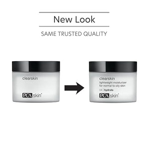 PCA SKIN Clearskin Lightweight Face Moisturizer for Oily Skin Daily Hydrating Facial Moisturizer for Oily Acne-Prone and Sensitive Skin Quick Absorbing Reduces Discolorations 1.7 oz Jar