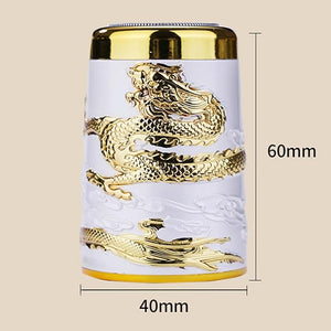 Mini Portable Shaver IPX4 Waterproof Men's Shaver Portable Convenient Shaving Facial Beard Trimmer White