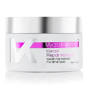 MK MYCRO KERATIN Keratin Keraxir Bonding Repair Hair Treatment - Deep Conditioner Hair Mask for Damaged Hair 8.45 Fl Oz