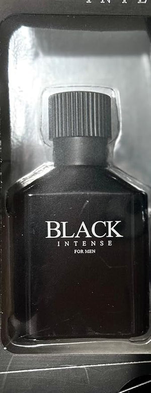 Black Intense for Men Gift Set of 2 pieces Cologne Eau De Toilette 1.7 fl oz After Shave 2.8 fl oz