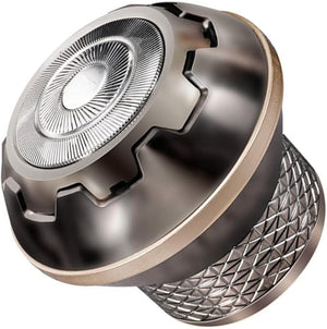 1 Set Cordless Trimmer for Men Mens Beard Clipper Hair Removal Machine Haircut Set Grey to Rotate Cosmetic Stainless Steel