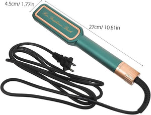 Hair Straightener Tool for Women Adjustable Ceramic Flat for Quick Styling Portable Design for Travel Reduces Frizz Split Ends Black