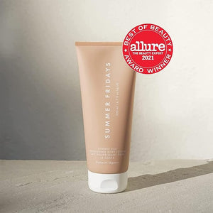 Summer Fridays Summer Silk Nourishing Body Lotion - Hydrating Body Lotion with Hyaluronic Acid Shea Butter Grapeseed Oil and Cocoa Butter - Non-Greasy Moisturizer for Dry Skin (6.7 Fl Oz)