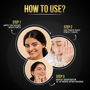 NEUD Natural Hair Inhibitor for Permanent Reduction of Unwanted Body &amp Facial Hair in Men &amp Women - Pack of 1