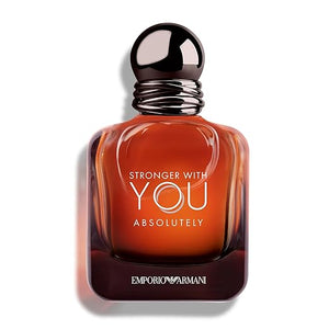 Armani beauty - Stronger With You Absolutely - Parfum - Cologne for Men - Spicy Ambery Gourmand Men¡¯s Fragrance ? Rum Accord, Cedarwood, Lavendar &amp; Vanilla Notes