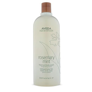 Aveda Rosemary Mint Hand &amp Body Wash | Liquid Hand Soap and Body Wash | with Invigorating Aroma of Certified Organic Peppermint &amp Rosemary