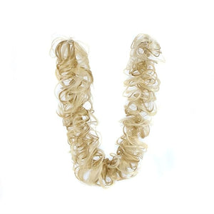 Hair Accessories Messy Bun Ponytail Hair Extensions 80cm Long with Elastic Rubber Band Synthetic Fluffy Wrap Wig Women Hair Bun Hair Pieces For Women(14H613)